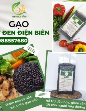 GẠO LỨT ĐEN DẺO ĐIỆN BIÊN 15KG