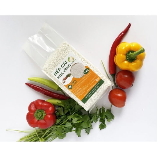 GẠO NẾP CÁI HOA VÀNG 1KG