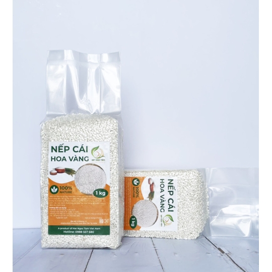 GẠO NẾP CÁI HOA VÀNG 1KG