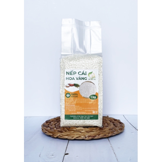 GẠO NẾP CÁI HOA VÀNG 1KG