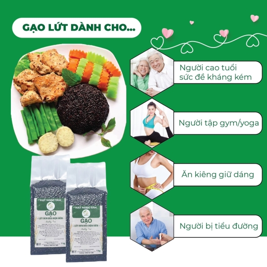 GẠO LỨT ĐEN ĐIỆN BIÊN 10KG
