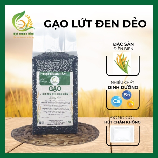 GẠO LỨT ĐEN ĐIỆN BIÊN 10KG