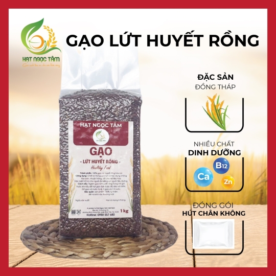 GẠO LỨT HUYẾT RỒNG 1KG